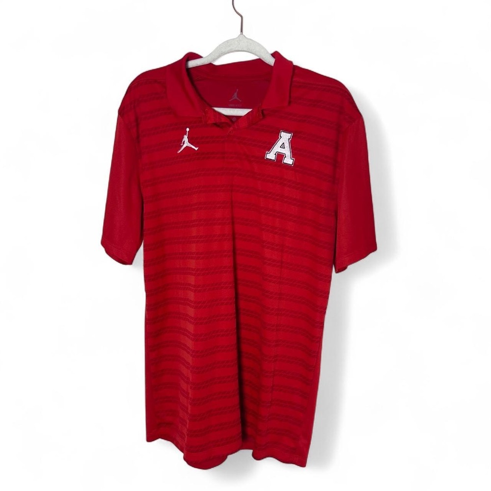 Jordan University of Alabama Crimson Tide red polo shirt  #crimsontide #college